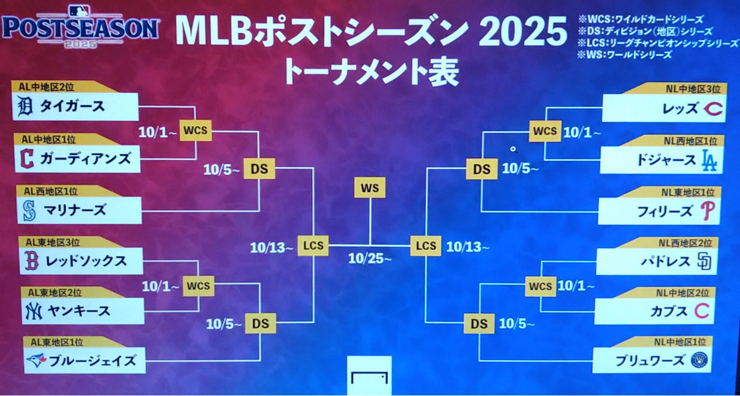 秋は野球観戦